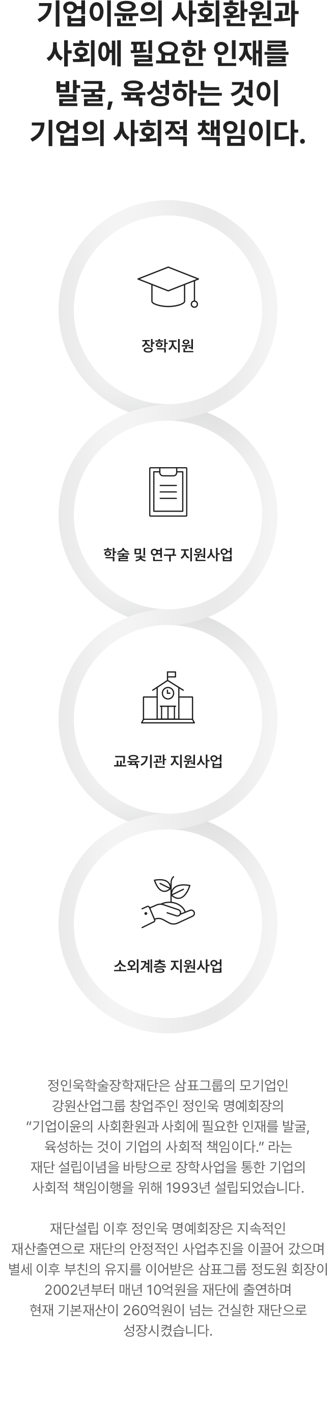 주요사업